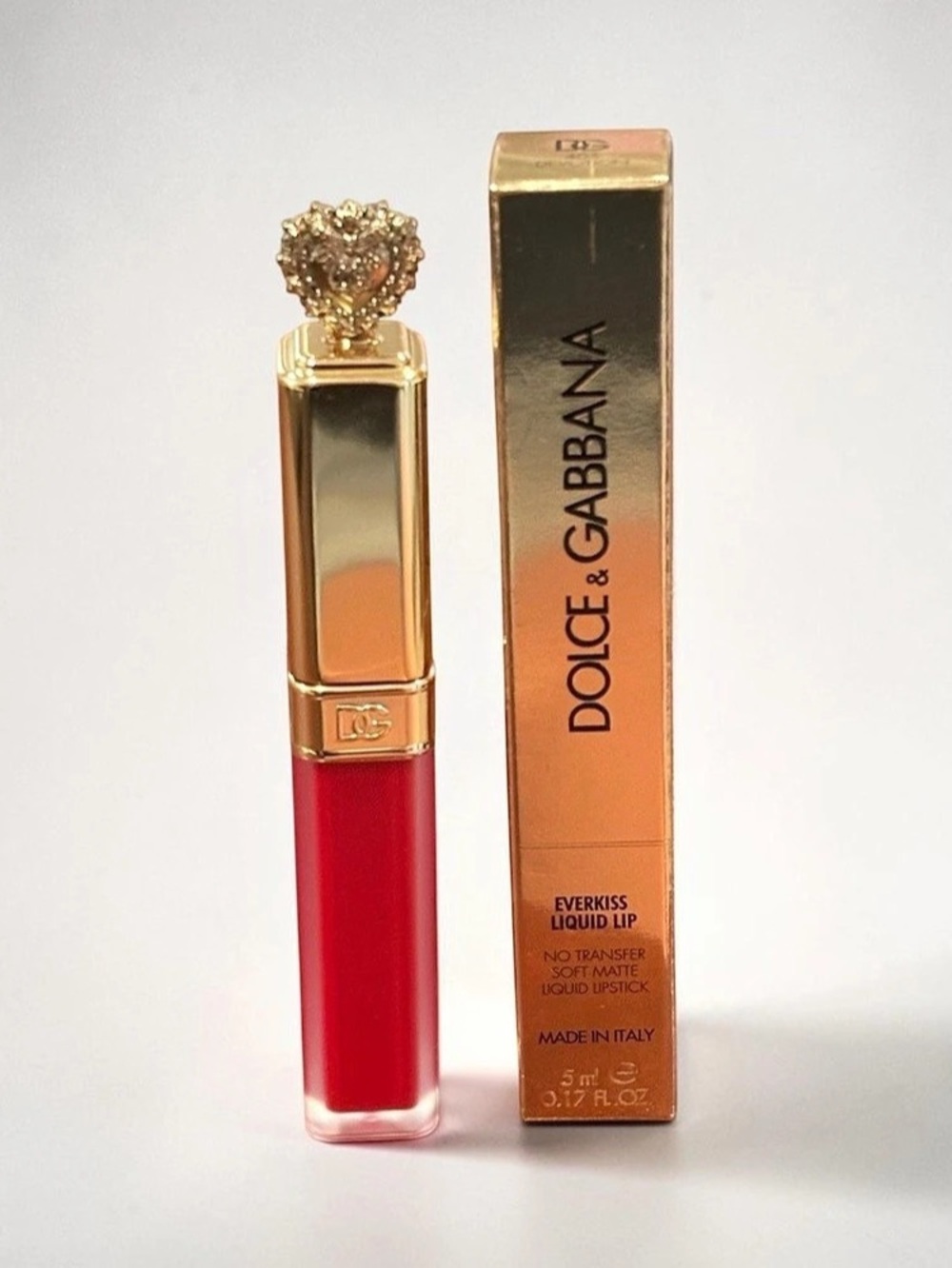 Dolce & Gabbana Everkiss Liquid Lip No Transfer Soft Matte Liquid Lipstick 405